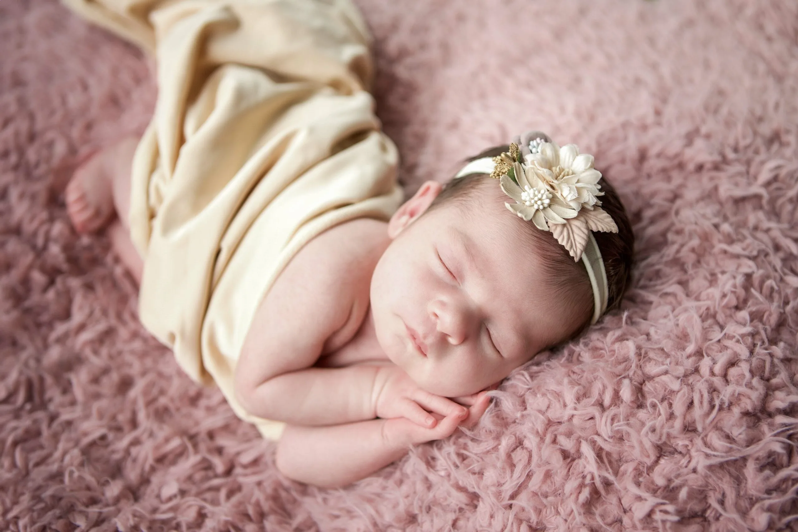 séance bébé fille à angers